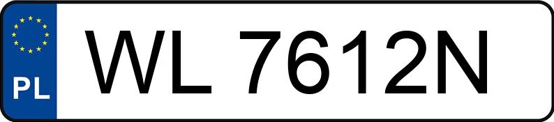 Numer rejestracyjny WL 7612N posiada SKODA FABIA - WL7612N