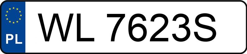 Numer rejestracyjny WL 7623S posiada BMW M3 COMPETITION M XDRIVE - WL7623S