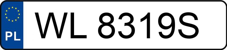 Numer rejestracyjny WL 8319S posiada AUDI A6 - WL8319S