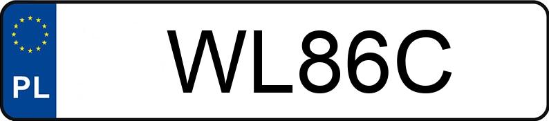 Numer rejestracyjny WL 86C posiada WSK 125 M06 - WL86C