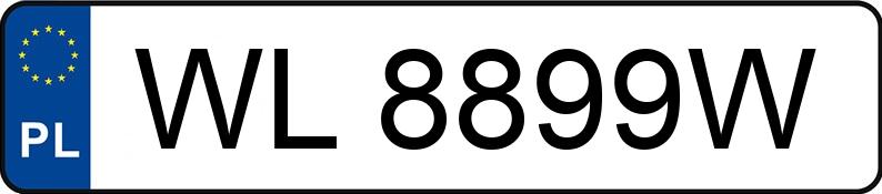 Numer rejestracyjny WL 8899W posiada AUDI Q7 TDI MR`09 E5 4L Tiptronic - WL8899W