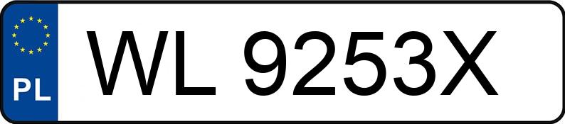 Numer rejestracyjny WL 9253X posiada HYUNDAI TUCSON - WL9253X Numer rejestracyjny WL 9253X posiada HYUNDAI TUCSON - WL9253X
