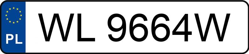 Numer rejestracyjny WL 9664W posiada SKODA OCTAVIA - WL9664W