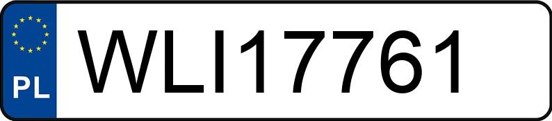 Numer rejestracyjny WLI 17761 posiada SKODA Octavia 1.6 MR`97 LXi - WLI17761