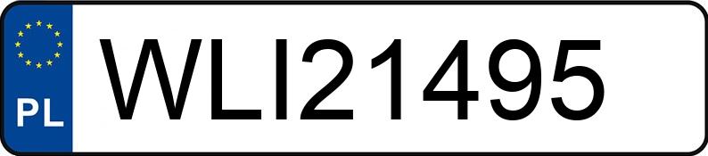 Numer rejestracyjny WLI 21495 posiada OPEL Astra II 1.6 MR`98 Njoy Aut. - WLI21495