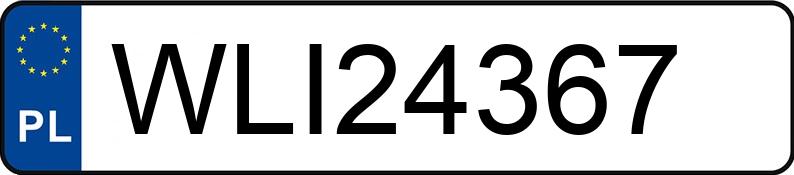 Numer rejestracyjny WLI 24367 posiada JAGUAR XF - WLI24367