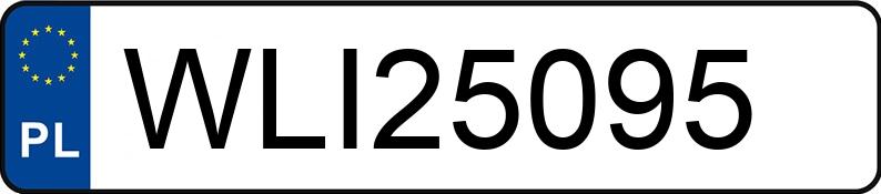 Numer rejestracyjny WLI 25095 posiada TOYOTA COROLLA - WLI25095 Numer rejestracyjny WLI 25095 posiada TOYOTA COROLLA - WLI25095