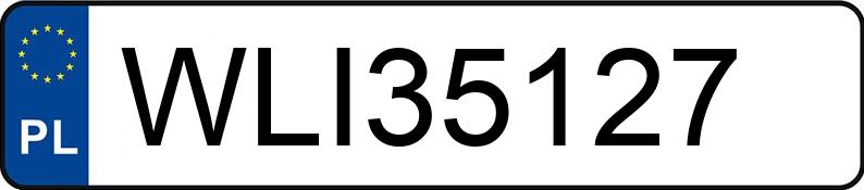 Numer rejestracyjny WLI 35127 posiada AUDI A5 - WLI35127 Numer rejestracyjny WLI 35127 posiada AUDI A5 - WLI35127