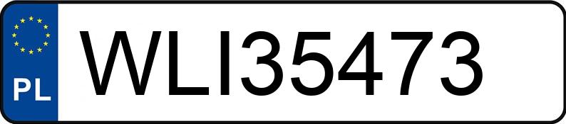 Numer rejestracyjny WLI 35473 posiada MERCEDES-BENZ ACTROS 2641 - WLI35473