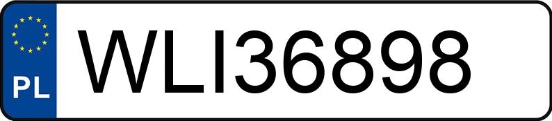 Numer rejestracyjny WLI 36898 posiada KIA Cee d 1.6 CRDi MR`10 E5 S - WLI36898