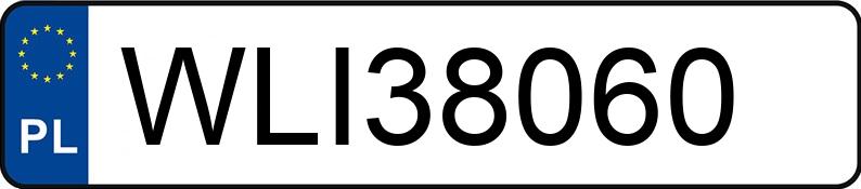 Numer rejestracyjny WLI 38060 posiada AUDI A3 - WLI38060 Numer rejestracyjny WLI 38060 posiada AUDI A3 - WLI38060