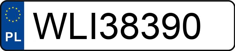 Numer rejestracyjny WLI 38390 posiada BMW 530I XDRIVE - WLI38390 Numer rejestracyjny WLI 38390 posiada BMW 530I XDRIVE - WLI38390