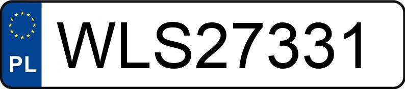 Numer rejestracyjny WLS 27331 posiada MERCEDES-BENZ E 300 - WLS27331