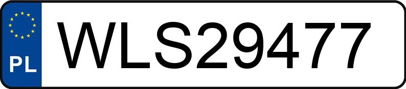 Numer rejestracyjny WLS 29477 posiada AUDI A3 - WLS29477 Numer rejestracyjny WLS 29477 posiada AUDI A3 - WLS29477