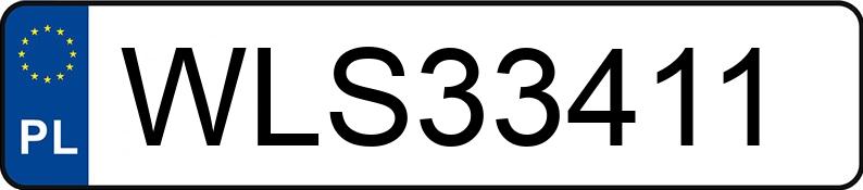 Numer rejestracyjny WLS 33411 posiada BMW 323i Kat. MR`98 E46 323i Kat. MR`98 E46 - WLS33411