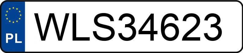 Numer rejestracyjny WLS 34623 posiada VOLKSWAGEN GOLF - WLS34623