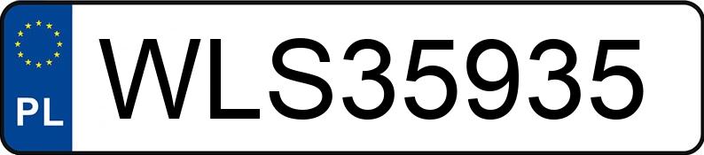 Numer rejestracyjny WLS 35935 posiada IVECO/POLMAR 35S18 P1 - WLS35935