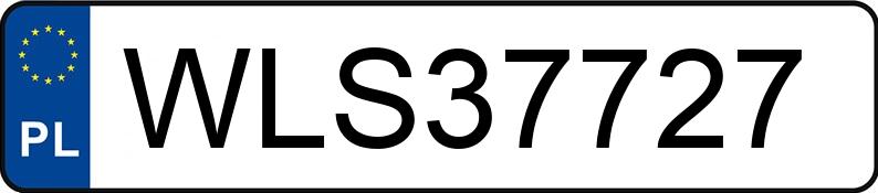Numer rejestracyjny WLS 37727 posiada VOLKSWAGEN GOLF - WLS37727