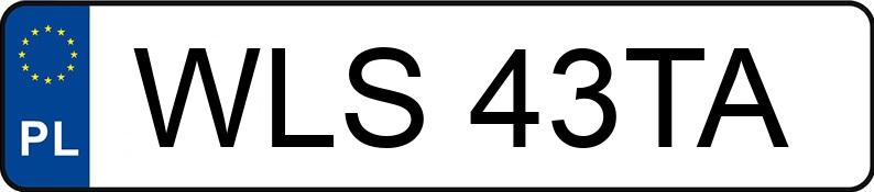 Numer rejestracyjny WLS 43TA posiada URSUS 3512 - WLS43TA