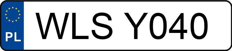 Numer rejestracyjny WLS Y040 posiada VOLVO FH12-420 - WLSY040 Numer rejestracyjny WLS Y040 posiada VOLVO FH12-420 - WLSY040