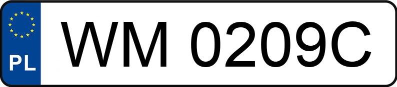 Numer rejestracyjny WM 0209C posiada SUBARU FORESTER - WM0209C