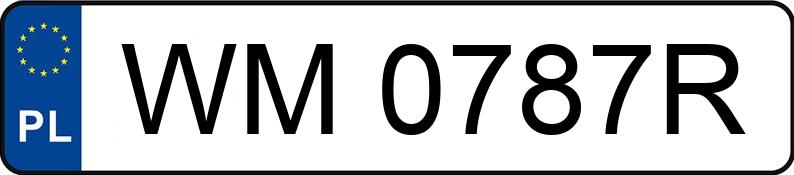 Numer rejestracyjny WM 0787R posiada OPEL Astra IV 1.7 CDTI MR`10 E5 Business S&S - WM0787R