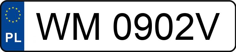 Numer rejestracyjny WM 0902V posiada FORD FOCUS - WM0902V