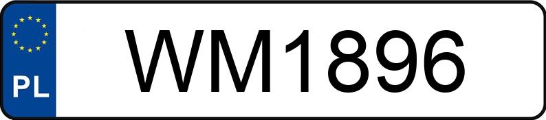 Registreringsnummeret WM 1896 har HONDA Szosowe od 400 do 600 ccm CB 450 S - WM1896