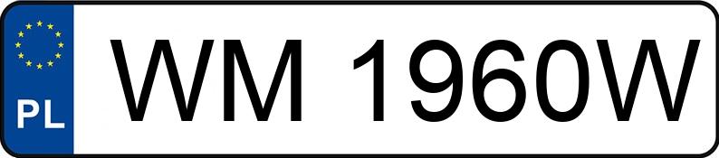 Numer rejestracyjny WM 1960W posiada MERCEDES-BENZ S 250 - WM1960W Numer rejestracyjny WM 1960W posiada MERCEDES-BENZ S 250 - WM1960W