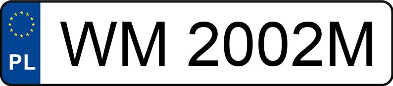 Numer rejestracyjny WM 2002M posiada MERCEDES-BENZ GLS 350 d MR`15 E6 X166 4Matic - WM2002M