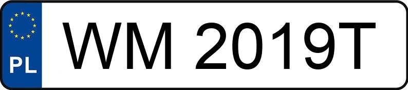 Numer rejestracyjny WM 2019T posiada CHRYSLER 300S - WM2019T