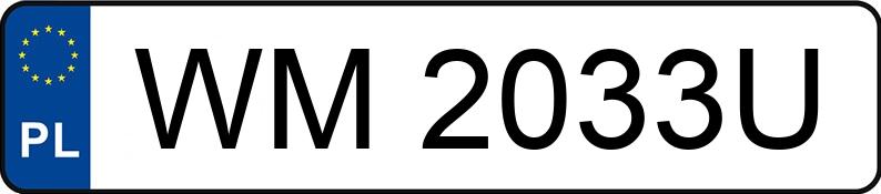 Numer rejestracyjny WM 2033U posiada SKODA Octavia III 2.0 TDI-CR MR`13 E5 Ambition 4x4 DSG - WM2033U