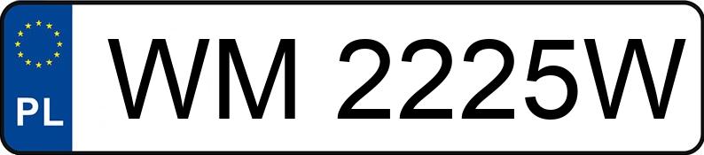 Numer rejestracyjny WM 2225W posiada BMW 535IX - WM2225W