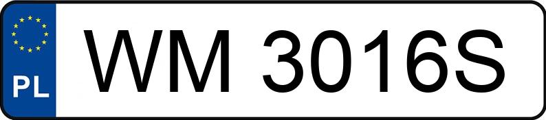 Numer rejestracyjny WM 3016S posiada MERCEDES-BENZ CLK 200 Kompressor Kat. MR`02 E3 209 Avantgarde - WM3016S