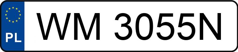 Numer rejestracyjny WM 3055N posiada VOLVO FH - WM3055N