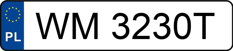 Numer rejestracyjny WM 3230T posiada BMW 530 Touring Diesel Kat. MR`01 E3 E39 530 Touring Diesel Kat. MR`01 E3 E39 - WM3230T