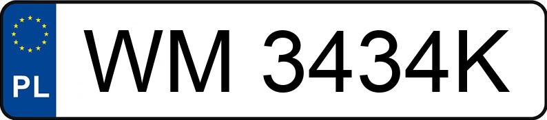 Le numéro d’enregistrement WM 3434K a OPEL Corsa C 1.4 MR`00 E3 Cosmo - WM3434K Le numéro d’enregistrement WM 3434K a OPEL Corsa C 1.4 MR`00 E3 Cosmo - WM3434K
