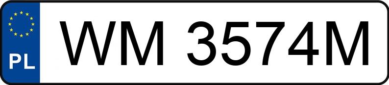 Numer rejestracyjny WM 3574M posiada AUDI A2 1.4 Kat. MR`02 E3 8Z A2 1.4 Kat. MR`02 E3 8Z - WM3574M