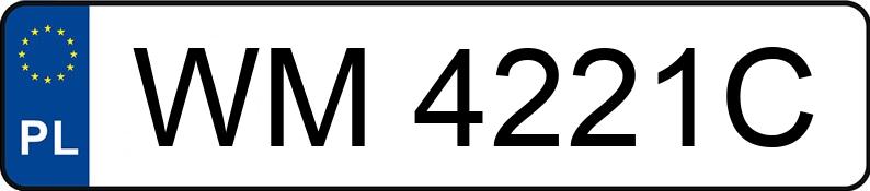 Numer rejestracyjny WM 4221C posiada MERCEDES-BENZ SPRINTER 906BB35 - WM4221C