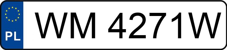 Numer rejestracyjny WM 4271W posiada SKODA Octavia IV 2.0 TDI MR`20 E6d Sportline DSG - WM4271W Numer rejestracyjny WM 4271W posiada SKODA Octavia IV 2.0 TDI MR`20 E6d Sportline DSG - WM4271W