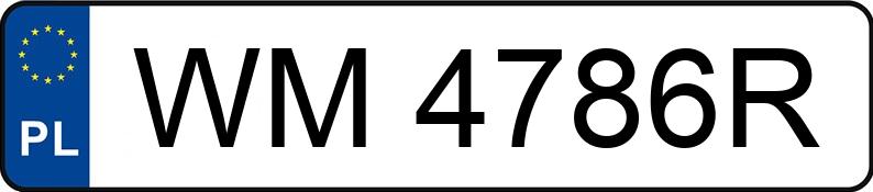 Numer rejestracyjny WM 4786R posiada OPEL Astra II 1.4 MR`98 Club - WM4786R Numer rejestracyjny WM 4786R posiada OPEL Astra II 1.4 MR`98 Club - WM4786R