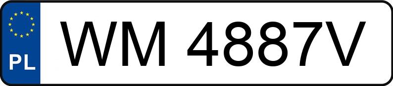 Numer rejestracyjny WM 4887V posiada AUDI A4 2.0 TFSI Kat. MR`07 E4 B8 A4 2.0 TFSI Kat. MR`07 E4 B8 - WM4887V