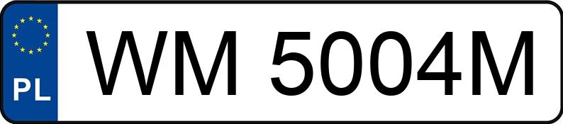 Numer rejestracyjny WM 5004M posiada AUDI A8 Quattro 4.2 TDi DPF MR`10 E5 4H Lang Tiptronic - WM5004M