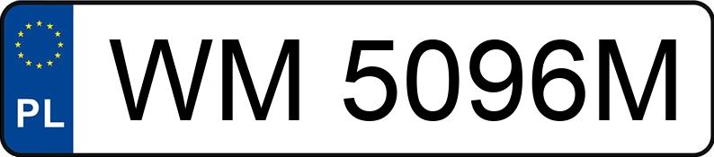 Numer rejestracyjny WM 5096M posiada OPEL INSIGNIA - WM5096M Numer rejestracyjny WM 5096M posiada OPEL INSIGNIA - WM5096M