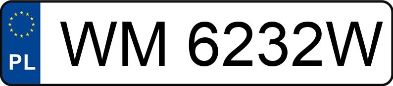 Numer rejestracyjny WM 6232W posiada BMW 316 - WM6232W Numer rejestracyjny WM 6232W posiada BMW 316 - WM6232W
