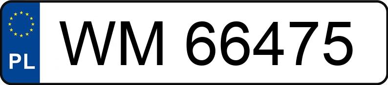 Numer rejestracyjny WM 66475 posiada SCHMITZ SKO 24 35.0t FP25/13.5 - WM66475