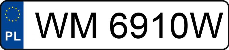 Numer rejestracyjny WM 6910W posiada OPEL ASTRA - WM6910W Numer rejestracyjny WM 6910W posiada OPEL ASTRA - WM6910W