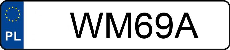 Numer rejestracyjny WM 69A posiada FSO-WARSZAWA POLONEZ 1500 - WM69A Numer rejestracyjny WM 69A posiada FSO-WARSZAWA POLONEZ 1500 - WM69A