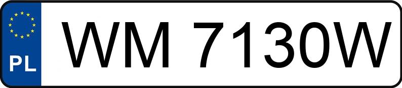 Реєстраційний номер WM 7130W має MERCEDES-BENZ E 250 MR`13 E5 207 E 250 MR`13 E5 207 - WM7130W