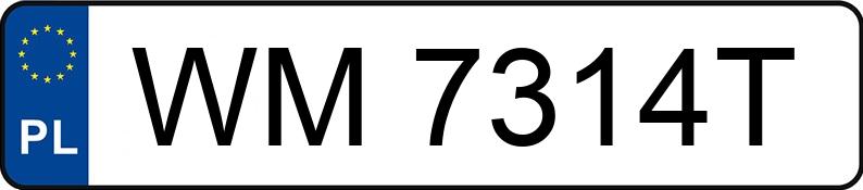 Numer rejestracyjny WM 7314T posiada TOYOTA Yaris 1.5 MR`17 E6c Yaris Hybrid 100 Active - WM7314T Numer rejestracyjny WM 7314T posiada TOYOTA Yaris 1.5 MR`17 E6c Yaris Hybrid 100 Active - WM7314T